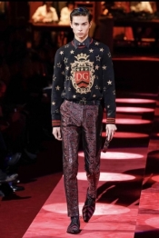 Dolche and Gabbana Milan Fashion Week 2019